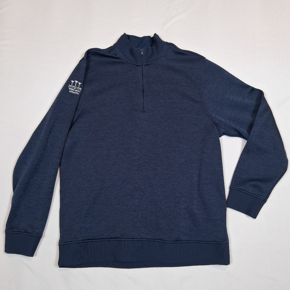 Under Armour Storm Gear 1/4 Zip Golf Pullover Mens XL Blue Terra Lago Golf Club